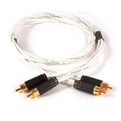 Kabel BLACK RHODIUM TWIST stereo intekonekt 1m par (RCA)
