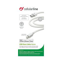 Kabel za mobitel CELLULARLINE USB iPhone lightning 2m