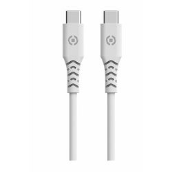 Kabel CELLY USB-C na USB-C, bijeli, 1.5m, Planet Collection