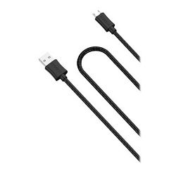 Kabel CYGNETT Micro USB na USB-A, pleteni, 1.0m crni