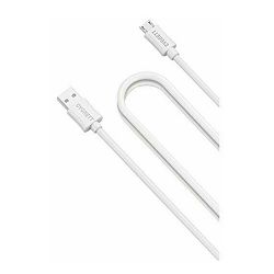 Kabel CYGNETT Micro USB na USB-A, PVC, 2.0m bijeli