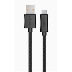 Kabel CYGNETT USB C to USB A - 3,1GEN 2 m Braided Cable crna