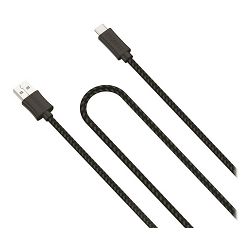 Kabel CYGNETT USB C to USB A - 3,2GEN 1 m Braided Cable crna