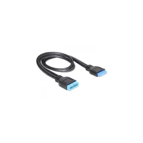 Kabel DELOCK, USB 3.0 19-pin (M) na (Ž), produžni, 45cm
