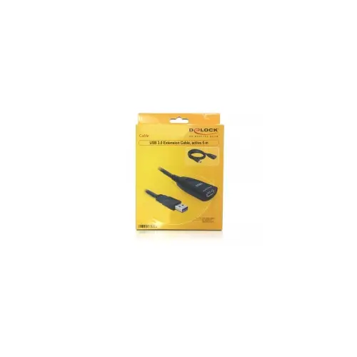 Kabel DELOCK, USB 3.0 A (M) na USB 3.0 A (Ž), produžni+repeater, 5m