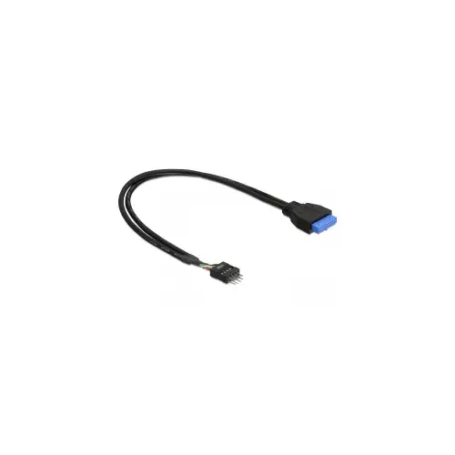 Kabel DELOCK, USB 3.0 Pinhead (Ž) na USB 2.0 Pinhead (M), 60cm 83792