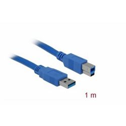 Kabel DELOCK USB 3.0 Type A - USB 3.0 Type B, 1m plavi