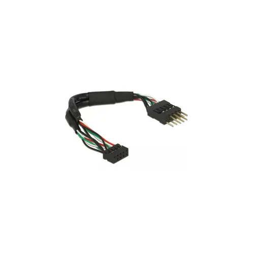 Kabel DELOCK, USB int. 0,12m 10 pin head. Ž USB 2.0 10pin head M 41977