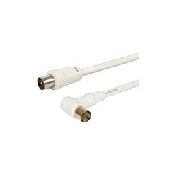 Kabel GBC antenski/ pod kutem od 90 stupnjeva/ bijeli/ 1.5m