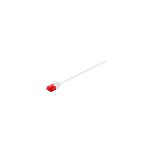 Kabel GOOBAY 93694, Patch, CAT 6 U/UTP, Slim, bijeli, 3m