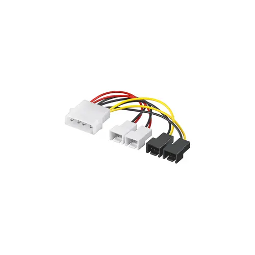 Kabel GOOBAY, adapter za PC vent., 5.25in M 2x 12 V/2x 5 V