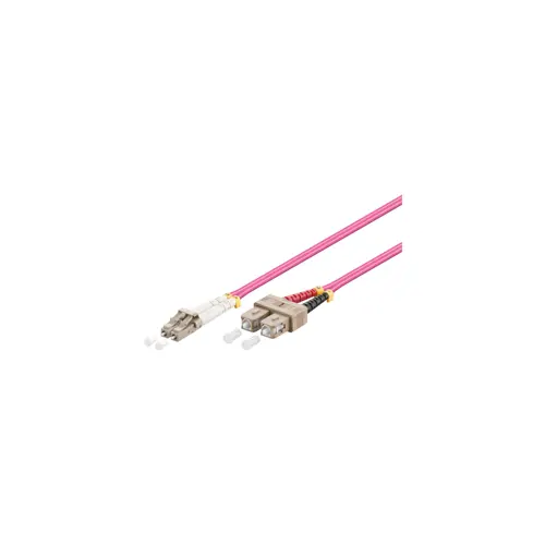 Kabel GOOBAY, optički, multimode OM4, LC-UPC (M) na SC-UPC (M), 2m, ljubičasti