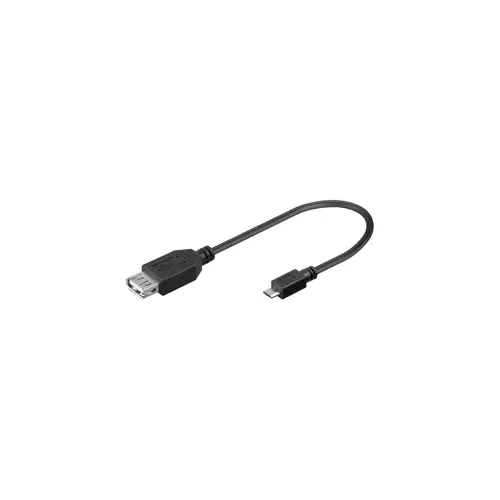 Kabel GOOBAY, USB A na Micro USB B (Ž) OTG, 0.2cm