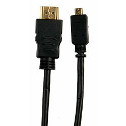 Kabel HDMI SINOX ONE SOV7892, HDMI-micro HDMI, 1,5m, pozlaćeni