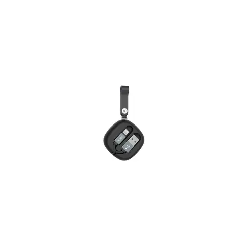 Kabel HOCO U33, uvlačivi, Lightning, crni