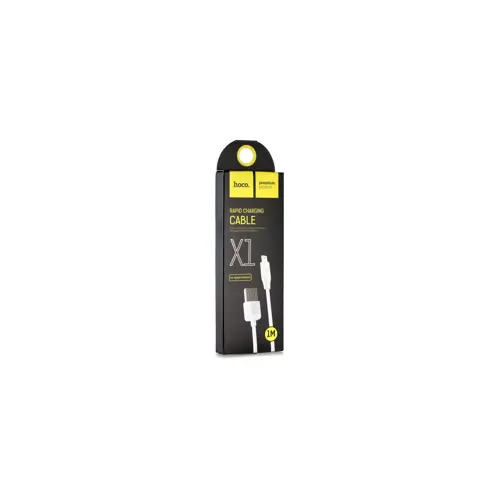 Kabel HOCO X1 Speed charged, Lightning, 1m, bijeli