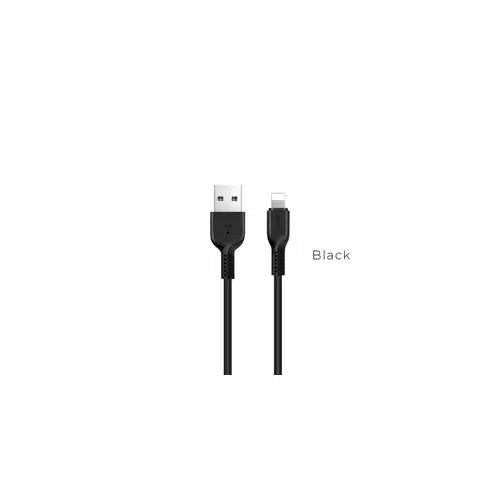 Kabel HOCO X13 Easy charged, Lightning 8-pin, 1m, crni