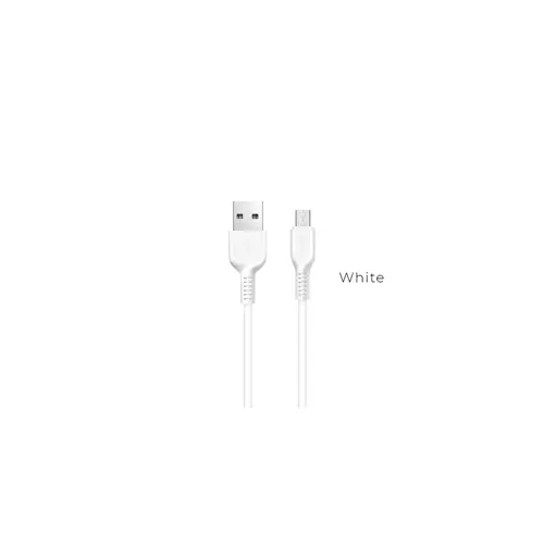 Kabel HOCO X13 Easy charged, USB na micro USB, bijeli, 1m