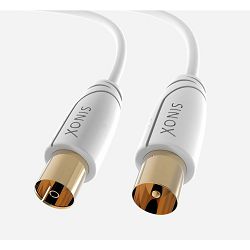 Kabel koaksijalni SINOX SXV8605 video 5M bijeli