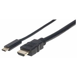 Kabel MANHATTAN USB-C / HDMI 4K 1M