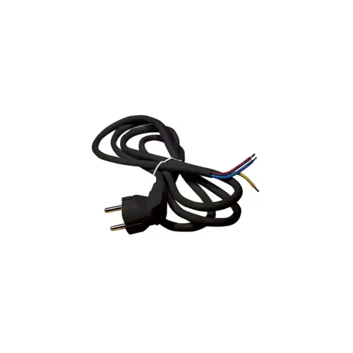 Kabel mrežni 3x1.5 EMOS, s utikačem, 3m, crni