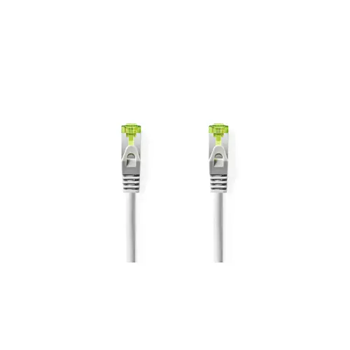 Kabel NEDIS CCGL85420GY150, Patch, CAT7 PiMF, gold plated, sivi, 15m