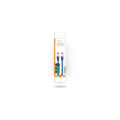 Kabel NEDIS CCGP85221BU10, Patch, CAT6 SFTP, UTP, plavi, 1m