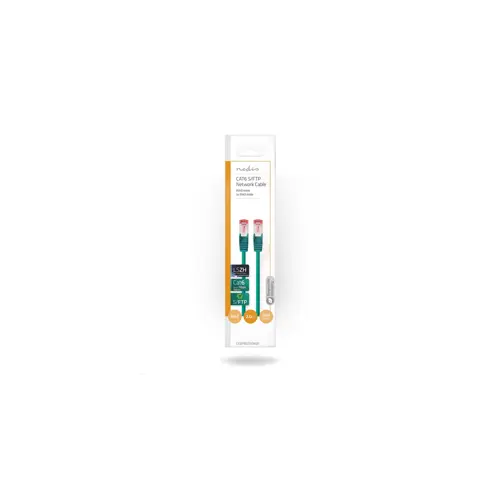 Kabel NEDIS CCGP85221GN20, Patch, CAT6 SFTP, UTP, zeleni, 2m