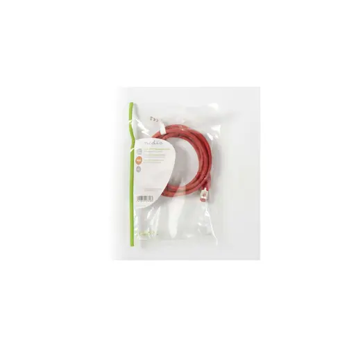 Kabel NEDIS CCGP85221RD10, Patch, CAT6 SFTP, UTP, crveni, 2m
