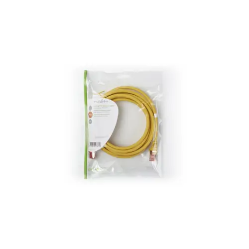 Kabel NEDIS CCGP85221YE30, Patch, CAT6 SFTP, UTP, žuti, 3m