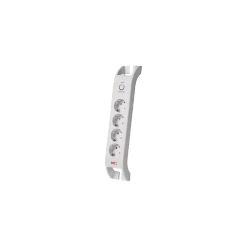 Kabel produžni EMOS, 4 mjesta, 1.5mm2, prenaponska zaštita, 2m