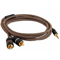 Kabel PROSON Artic 3.5mm - 2RCA 2m