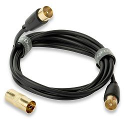 Kabel QED Connect Aerial (& Adaptor) 1.5m