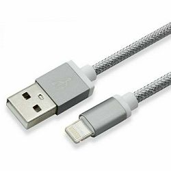 Kabel SBOX iPhone 7 M/M 1,5M blister srebrni