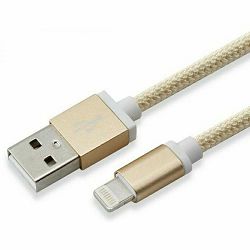 Kabel SBOX iPHONE 7 M/M 1,5M zlatni