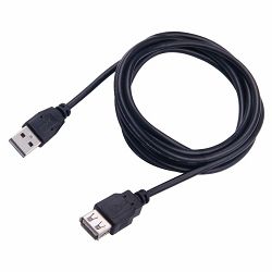 Kabel SBOX USB A - A M/F produžni 2m
