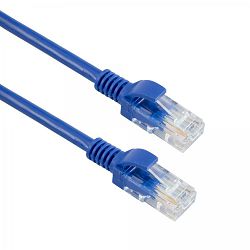 Kabel SBOX UTP CAT5E RJ45-RJ45 1M plavi