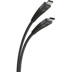 Kabel SCOSCHE, Strikeline, USB-C na USB-C, 1.2m sivi