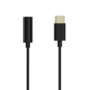 Kabel SINOX PRO SXI04360, USB C M - 3.5mm Ž, 0.15m, crni