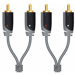 Kabel SINOX SXA4210 2RCA-2RCA, 10M