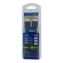 Kabel SINOX SXV1260, HDMI, 4K ULTRA HD, 0.5m