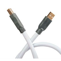 Kabel SUPRA USB 2.0 A-B blue 1m