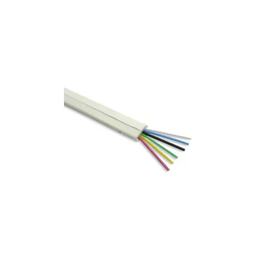 Kabel telefonski 6 POL BIJELI PLOSNATI , 1 metar