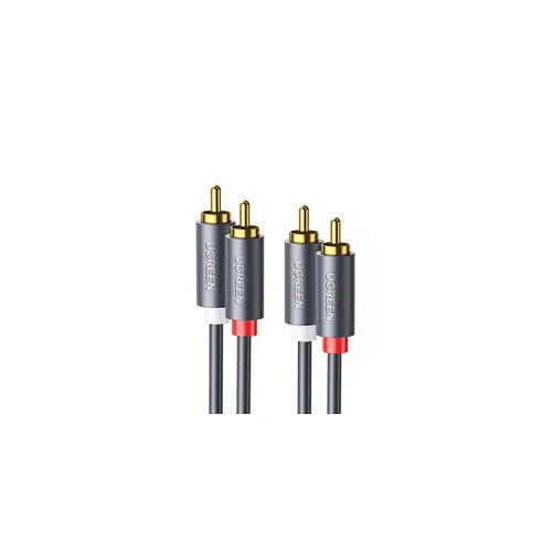 Kabel UGREEN, 2xRCA (M) na 2xRCA (M), 1m