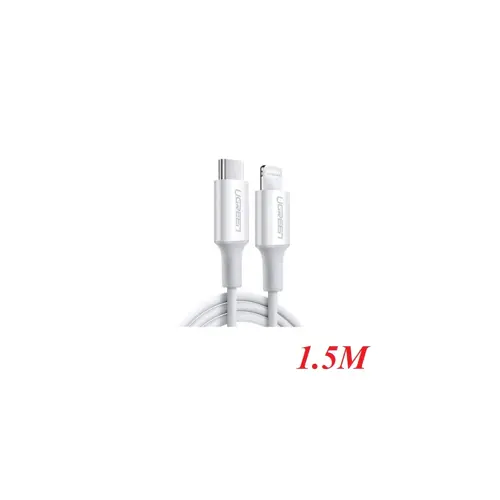 Kabel UGREEN, Lightning na Type-C 2.0 (M), bijeli, 1.5m