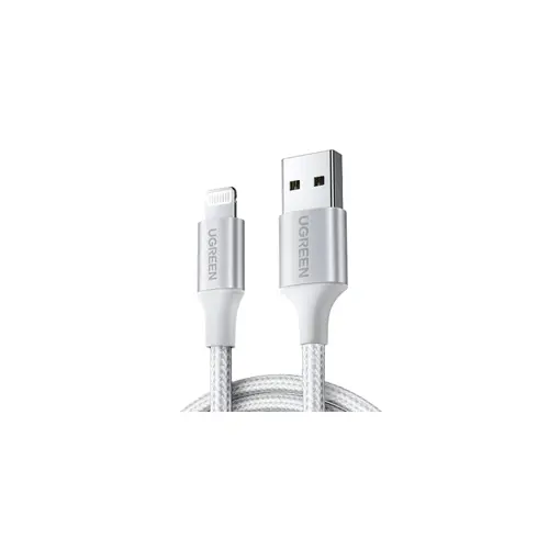 Kabel UGREEN, Lightning na USB 2.0 A (M), srebrni, 1.5m