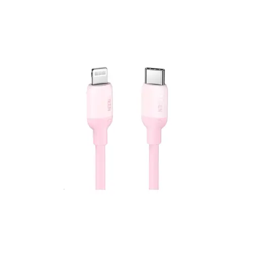 Kabel UGREEN, Lightning na USB-C PD , pink, 1m