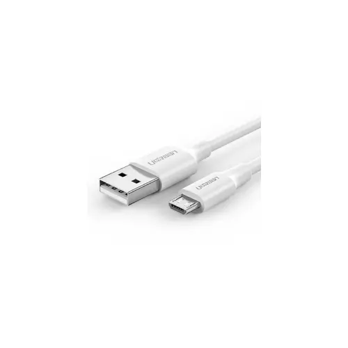Kabel UGREEN, Micro USB (M) na USB 2.0 A (M), bijeli, 1m
