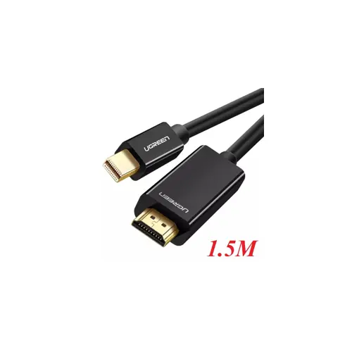 Kabel UGREEN Mini DP (M) to HDMI, 4K, 1.5m, crni