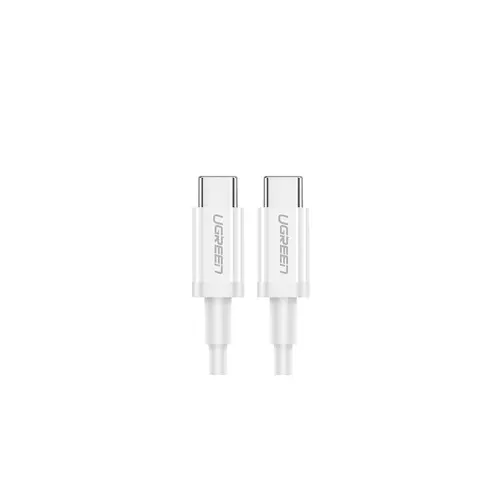 Kabel UGREEN, USB-C 2.0 (M) na USB-C 2.0 (M), 3A, bijeli, 1m